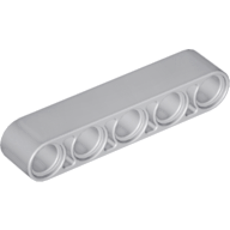 Technic, Hefbalk Dik 1x5 Light Bluish Gray